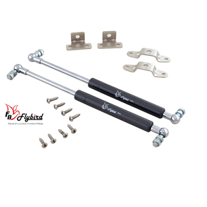 Vérin à gaz hydraulique de 17 pouces pour armoire, support de meuble moderne durable et réglable avec amortisseur à ouverture douce - Product Image 2