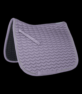 Tapis de selle d'équitation de style occidental en polycoton avec doublure en mousse de gel écologique et option en peau de mouton - Product Image 1