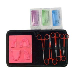 Kit de pratique de suture chirurgicale Étudiants en médecine Kits de suture Étudiants en médecine personnalisés Kit complet de pratique de suture bleue - Product Image 1