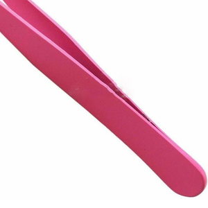 Pinzas para Cejas de Acero Inoxidable de Alta Calidad con Punta Inclinada, Duraderas y Reutilizables para Depilación - Product Image 6
