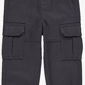 Pantalon cargo décontracté pour enfants, style streetwear hip-hop, coupe ample en sergé, taille OEM - Product Image 6