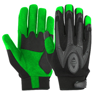 ถุงมือทำงานคุณภาพสูง เสริมความแข็งแรงด้วยหนังสังเคราะห์ ยี่ห้อ Amara ถุงมือป้องกันส่วนบุคคลสำหรับงานก่อสร้าง ป้องกันการเสียดสี - Product Image 2