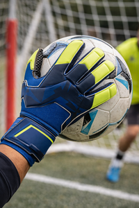 Guantes de Portero de Fútbol con Agarre de Látex, Correa para la Muñeca, Absorción de Impactos, Colores Personalizados para Equipos, Fabricación OEM - Product Image 2