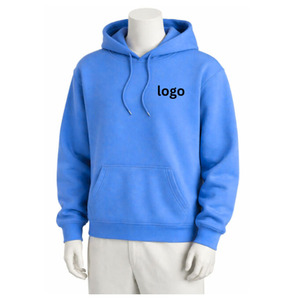 Men's Winter Front Hooded Pullover Hoodie Sweatshirt Breathable Fabric Long Sleeve <b>Design</b> Regular Fit Pocket Custom Logo - Product Image 5