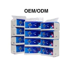High Quality Competitive Price OEM Facial <b>Tissue</b> Custom Layer Pocket <b>Tissue</b> Style From Virgin Wood Pulp For Office Restaurant - Product Image 2