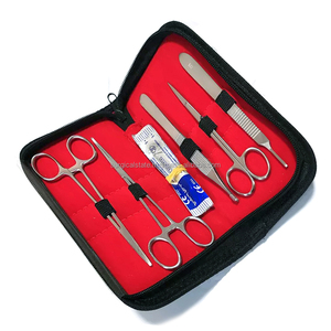 Kit de sutura para estudiantes de medicina con juego de herramientas de práctica de extracción quirúrgica manual incluye instrumentos de acero inoxidable - Product Image 2