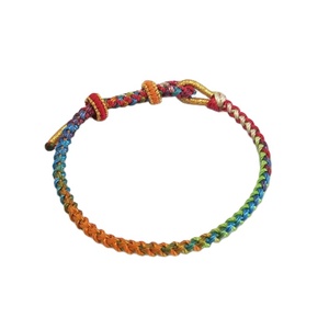 Woven Buddhist Lucky Rope Bracelet <b>for</b> <b>Men</b> or Wome Nautical Rope Bracelet, Surfer Bracelet - Product Image 1