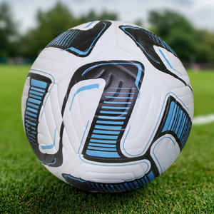 Balón de Fútbol Profesional al por Mayor, Talla 5, Cuero PU, Par de Balones de Fútbol de Marca para Entrenamiento, Balones de Fútbol de Primera Selección - Product Image 1
