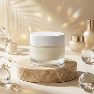 Crema Facial Antienvejecimiento con Células Madre Premium y Ceramida Matrixyl OEM ODM MOQ 350 Botella de Vidrio - Product Image 2