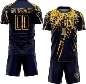 ชุดฟุตบอลแบบกำหนดเอง เสื้อฟุตบอลระบายอากาศ น้ำหนักเบา ชุดฝึกซ้อมและแข่งขัน ผู้ผลิตและจำหน่ายจากโรงงาน OEM - Product Image 2