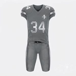 Uniforme de Fútbol Americano para Hombre, Sublimado, Cuello en V, Manga Corta, 100% Poliéster, Calidad Premium - Product Image 2