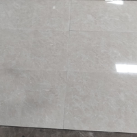 Carreaux de sol en porcelaine beige Antolia 60x120 cm, finition brillante, imitation pierre, texture luxueuse, intérieur, salon
