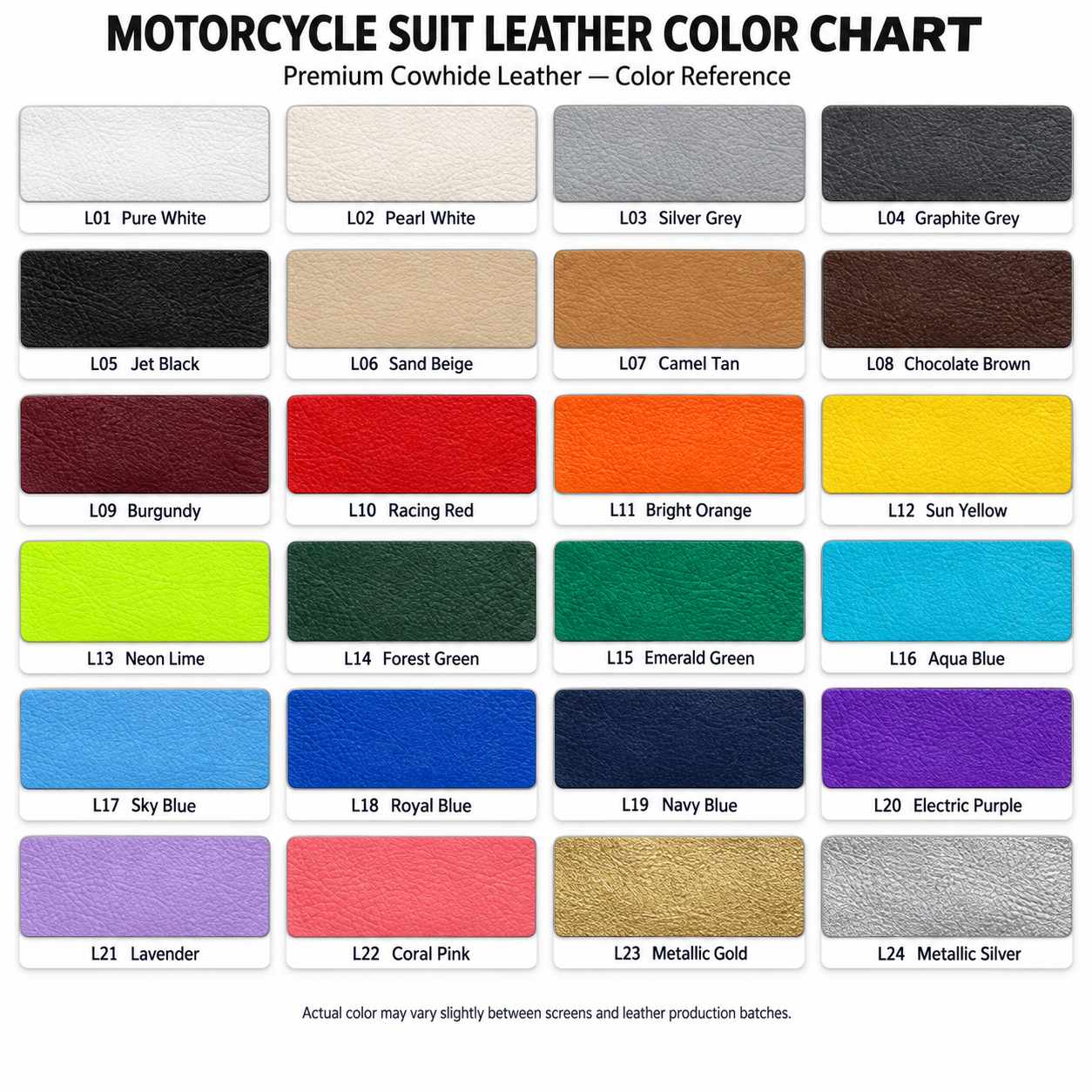 All Colors Available