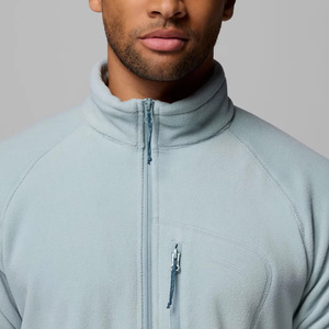 Suéter de lana negro personalizado para hombre con doble cremallera, suéter tejido, chaqueta tejida, sudadera informal y suave para hombre - Product Image 5