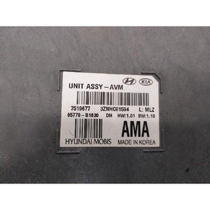 G80 UNIT ASSY-AVM (โมดูลกล้องมองภาพรอบทิศทาง) มือสอง OEM 95770B1630 - Product Image 6