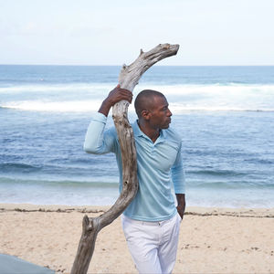 Camisa Casual Unisex de Manga Larga Ultifresh UDF27, Color Sólido, Logotipo Personalizado en el Frente, Botones, Suministro ODM, Transpirable, de Secado Rápido, Tejido de Poliéster - Product Image 6