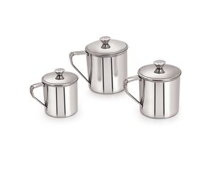 Ensemble bouilloire et pot de service en acier inoxydable écologique en gros, logo personnalisé, 3 tailles pour les voyages et l'ébullition de l'eau - Product Image 3