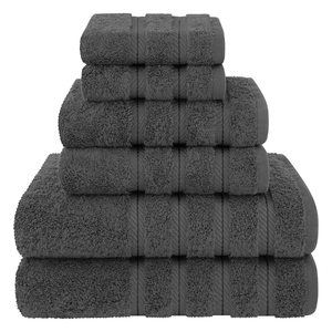 Serviette de toilette de luxe en laine/coton jacquard tricotée, séchage rapide, douce, épaisse, absorbante, couleur unie pour usage domestique - Product Image 3