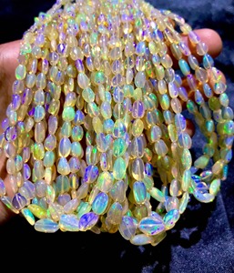 AAA Natural Ethiopian <b>Opal</b> Smooth Nugget Tumble Shape Beads 3x4-4x5mm 16 inch Strands For Jewelry Making at Wholesale Bulk Price - Product Image 1