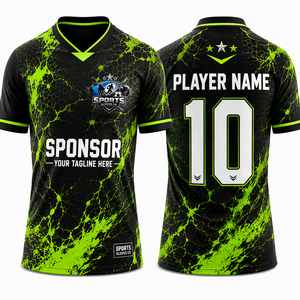 Uniforme de Fútbol de Alta Calidad, Tela de Malla con Control de Humedad, Elasticidad en Cuatro Direcciones, Jersey Profesional para Equipos, Servicio OEM - Product Image 1