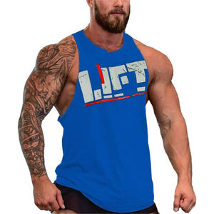 Débardeur décontracté pour homme, sans manches, en coton doux lavé, idéal pour l'été, vêtement de sport, gilet de gym léger, respirant et confortable - Product Image 1