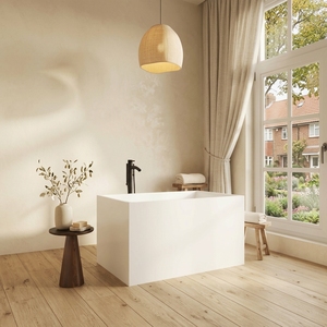 Baignoire autoportante FW-5525D-35 - Baignoire autoportante moderne en acrylique pour salle de bain - Product Image 1