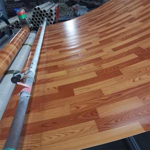 <span class=keywords><strong>Rouleau</strong></span> de revêtement de <span class=keywords><strong>sol</strong></span> en linoléum <span class=keywords><strong>PVC</strong></span> personnalisé, motif bois, imperméable, avec envers en feutre - Product Image 4