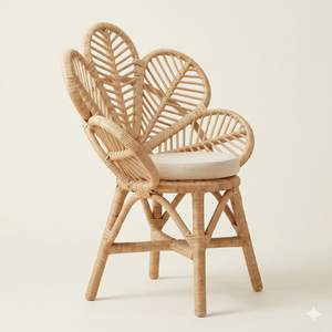 Fauteuil d'appoint en rotin naturel fait main, fauteuil en osier moderne pour jardin et terrasse, mobilier de villégiature durable en gros - Product Image 5
