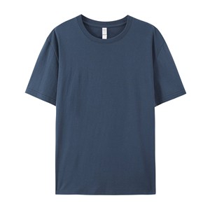 T-shirt en coton uni de qualité supérieure pour homme, respirant, confortable, haut de gamme pour un usage quotidien - Product Image 3