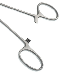 Pinzas para Hemorroides de 7.5 Pulgadas con Puntas Anguladas, Instrumento Quirúrgico Rectal de Acero Inoxidable, Herramienta Hemostática Reutilizable de Precisión - Product Image 6