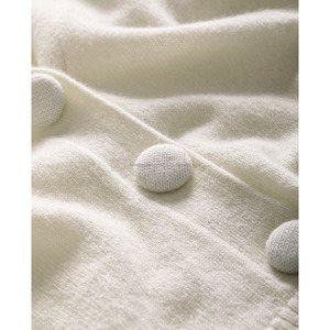 Cardigan en laine/acrylique pour femme, épaisseur standard, manches longues, haute qualité, boutons recouverts, couleurs tendance, hiver - Product Image 5