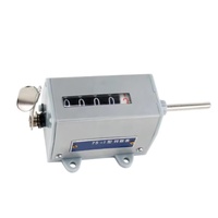 Compteur rotatif industriel 75-I alimenté en courant alternatif/continu, construction en métal et plastique