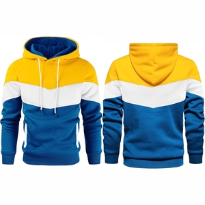 Sweat-shirts d'hiver pour hommes en tricot de haute qualité, nouvelle mode, avec fermeture éclair, logo personnalisé et design imprimé, en provenance du Pakistan - Product Image 1