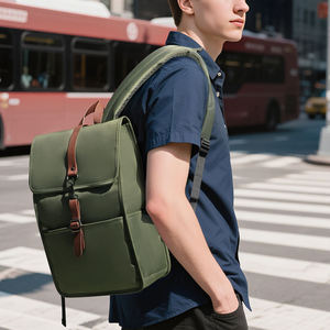 Water Resistant Oxford <b>Laptop</b> Backpack 15.6 Inch Business Travel School <b>Bag</b> with USB Port Anti Theft Design - Product Image 5