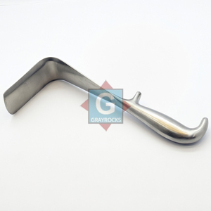 Retractor Vaginal Doyen 60 x 45 mm, Instrumento Quirúrgico Manual con Certificación CE, Herramienta de Ginecología, Set Ortopédico Clase I - Product Image 2