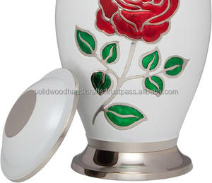 Urnes funéraires décoratives en laiton pour adultes, faites à la main, pour hommes et femmes. - Product Image 6