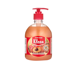 Wholesale Private Label Liquid <b>Hand</b> Soap Chemical Peach Gel KLEEN-Peach Bellini 500ml Water <b>Wash</b> 36 Months Shelf Life - Product Image 1