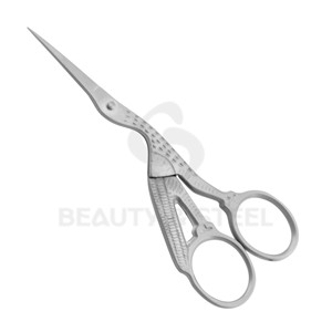 Tijeras de Belleza Elite para Recortes Detallados con Acero Inoxidable Quirúrgico de Alta Calidad y Elegante Silueta de Cigüeña - Product Image 6