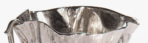 Seau à glace en aluminium moulé artisanal, forme vague organique, couleur argent, de luxe, pour hôtels et restaurants - Vente chaude - Product Image 2