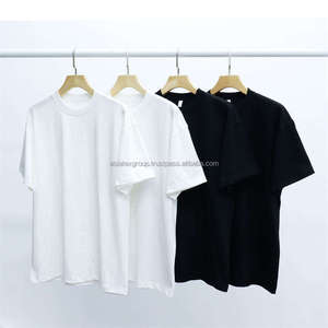 Men T-shirt High Quality Premium 100% Organic Cotton Knitted 240g Solid Front Logo Breathable Eco-Friendly Formal Bangladesh - Product Image 2