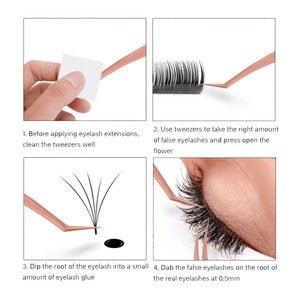 Pinzas para Pestañas de Acero Inoxidable, Pinzas para Pestañas Postizas de Alta Dureza (Pinzas Largas Oblicuas) - Product Image 4