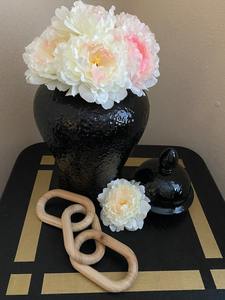 Décoration murale en bois faite à la main, style ferme, pour salon, plateau à étages, table à manger, chaîne en bois, artisanat en résine - Product Image 4