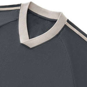 Camiseta Lisa de Cuello Alto para Hombre, Algodón, Cuello Alto, Básica, Informal, con Logotipo Personalizado, Proveedor de Ropa en Blanco - Product Image 3