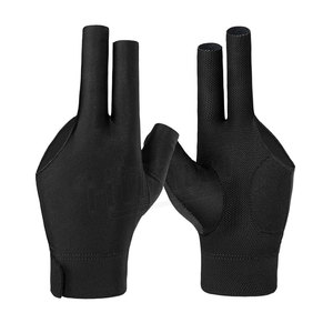 Custom Manufacturers Wholesale Low Price 3 Finger Snooker Gloves Left or Right Hand Billiard Pool Cue Gloves - Product Image 5