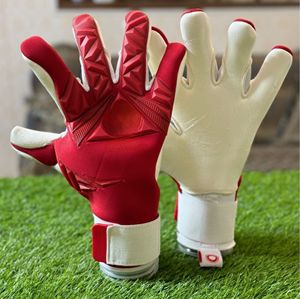 Football Goalkeeper Gloves Full Finger Latex <b>Material</b> Powerful Catch Non-Slip Breathable Adjustable Wrist Strap Pull-On Closure - Product Image 1