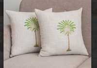 Housses de coussin carrées texturées 100 % coton écologiques faites à la main avec fermeture éclair, design bohème minimaliste personnalisable pour la maison