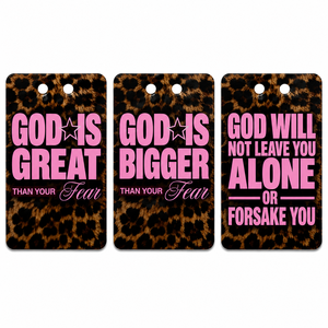 Paletas de Extensión de Pestañas Personalizadas con Diseño de Fe Cristiana, Paletas Acrílicas con Etiqueta Privada, Paletas de Extensión de Pestañas con Diseño de Dios es Grande - Product Image 1