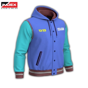 Veste universitaire d'hiver, streetwear, veste de baseball, style décontracté, mode universitaire - Product Image 1