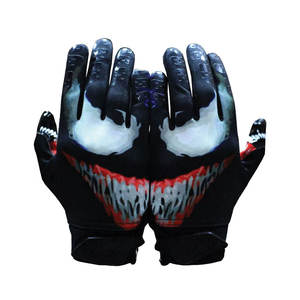 Guantes de Fútbol Americano Juveniles Clásicos para Receptor, Logotipo Personalizado, Súper Adhesivos, Ligeros, Ecológicos, Duraderos, de Alta Calidad - Product Image 3