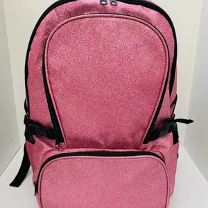 Premium Quality Custom Logo & Color Waterproof Cheerleading <b>Backpack</b> For Students And Cheer Teams Glitter Bag Unisex Travel Bag - Product Image 1